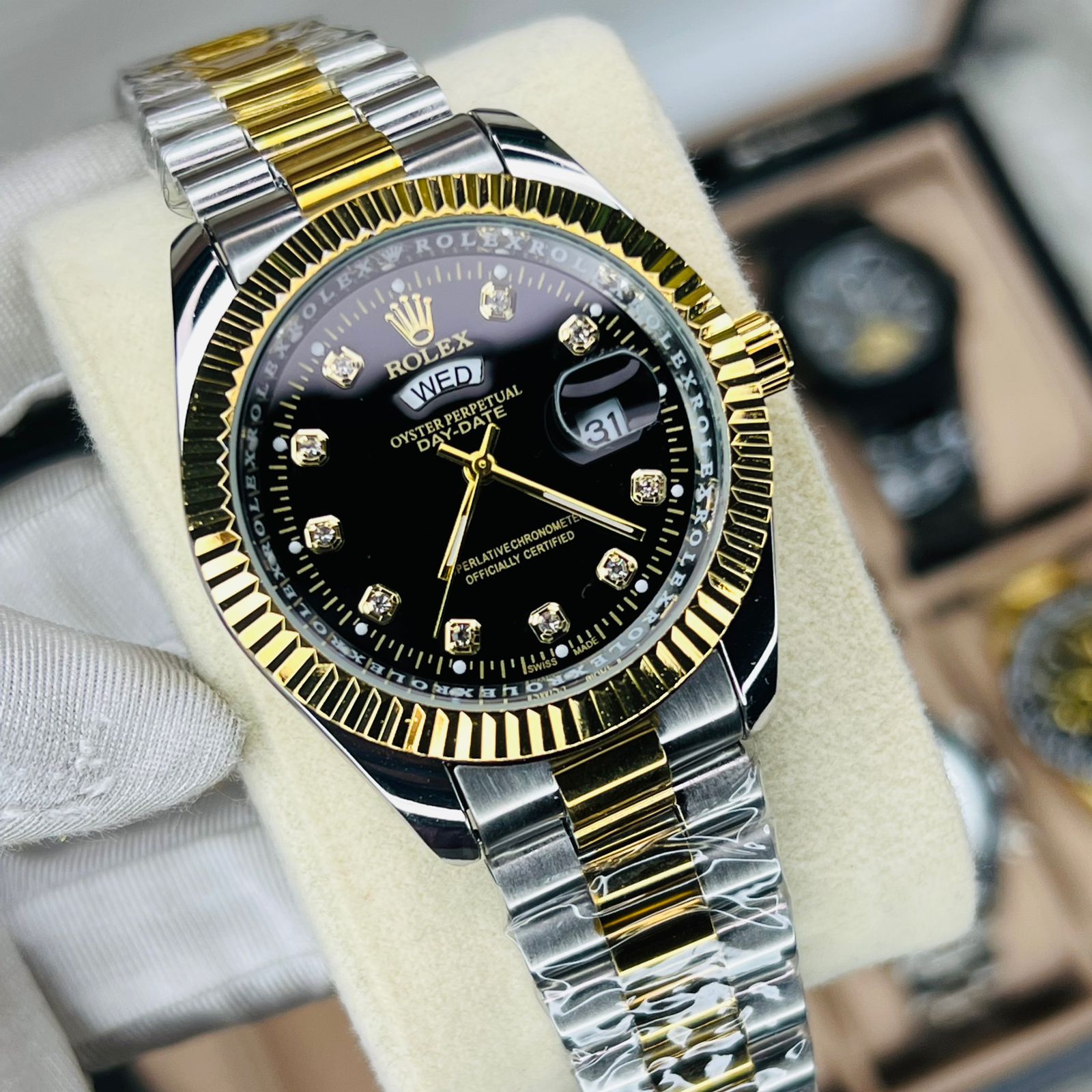 Premium Quality RLX Watches Carry T Black